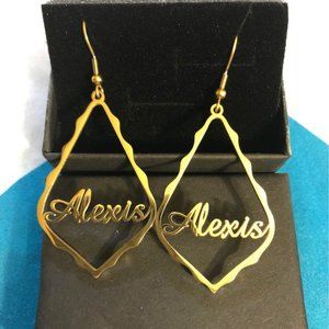 Alexis Gold Drop Earrings